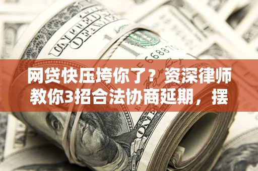 济南网贷快压垮你了？资深律师教你3招合法协商延期，摆脱暴力催收！