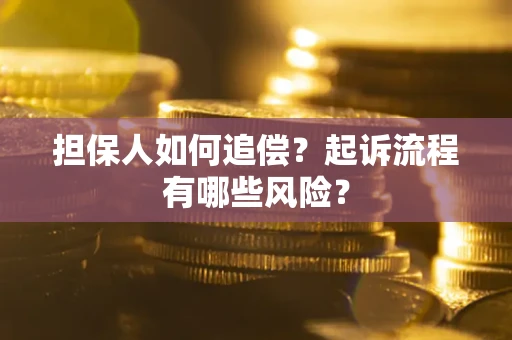 济南担保人如何追偿？起诉流程有哪些风险？