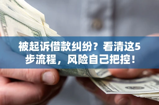 济南被起诉借款纠纷？看清这5步流程，风险自己把控！